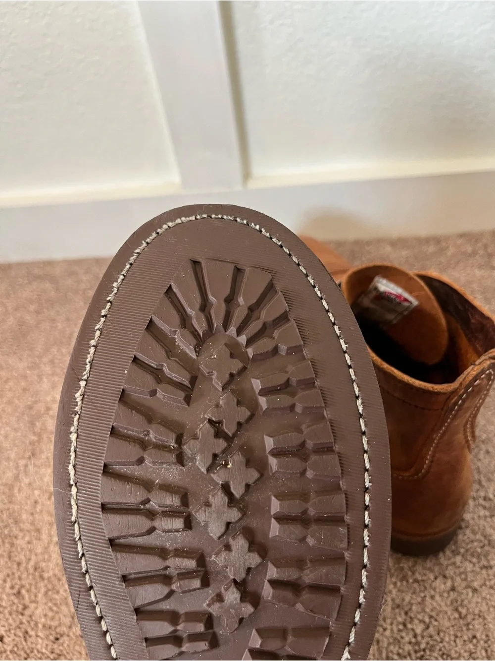 Red Wing Men's 10 Leather Combat Boots